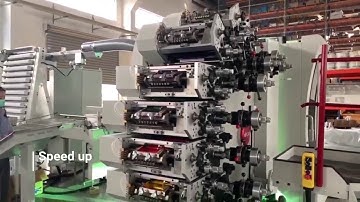 8 Colors Dry offset Cup printing machine with 600pcs/min high speed