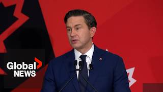 Poilievre Says A Future Conservative Government Will Keep Money Strong, Spending Low