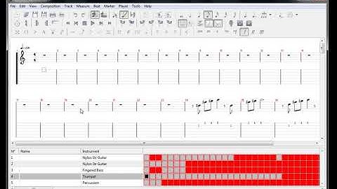 How to get free sheet music for any song using tux guitar