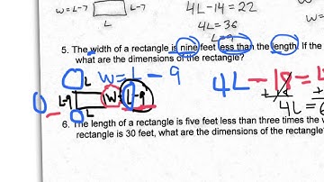 perimeter rectangle word problems