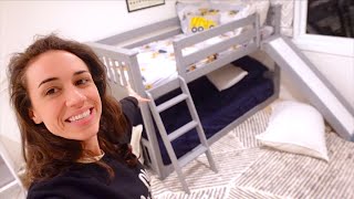 SURPRISING MY 4 YEAR OLD WITH A BUNK BED!