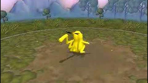 Spore Creation Pokemon Pikachu