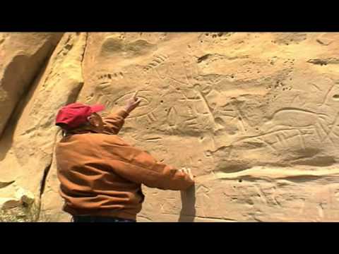 This video focuses on the Indian interpretation of animal drawings by three different tribe Cheifs of the White Mountain Petroglyphs in Sweetwater County in Southwest Wyoming.