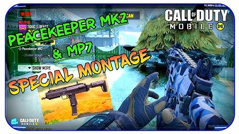 PEACEKEEPER MK2 & MP7 (QXR) Special Montage 🔥 | In Nuketown Russia & Rebirth MP Map | Toxic Beast