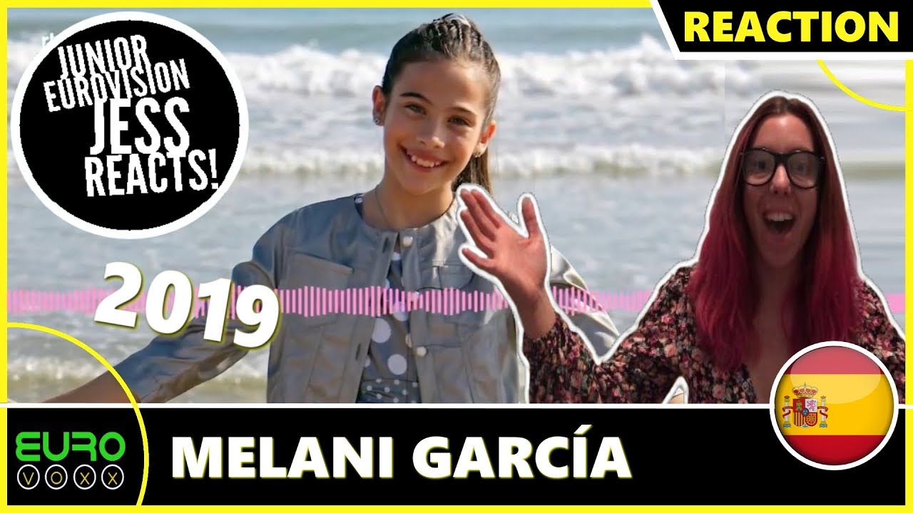 SPAIN JUNIOR EUROVISION 2019 REACTION: Melani García - Marte | JESS REACTS!