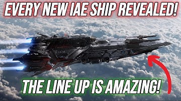 Star Citizen - ALL IAE 2025 Ships REVEALED!