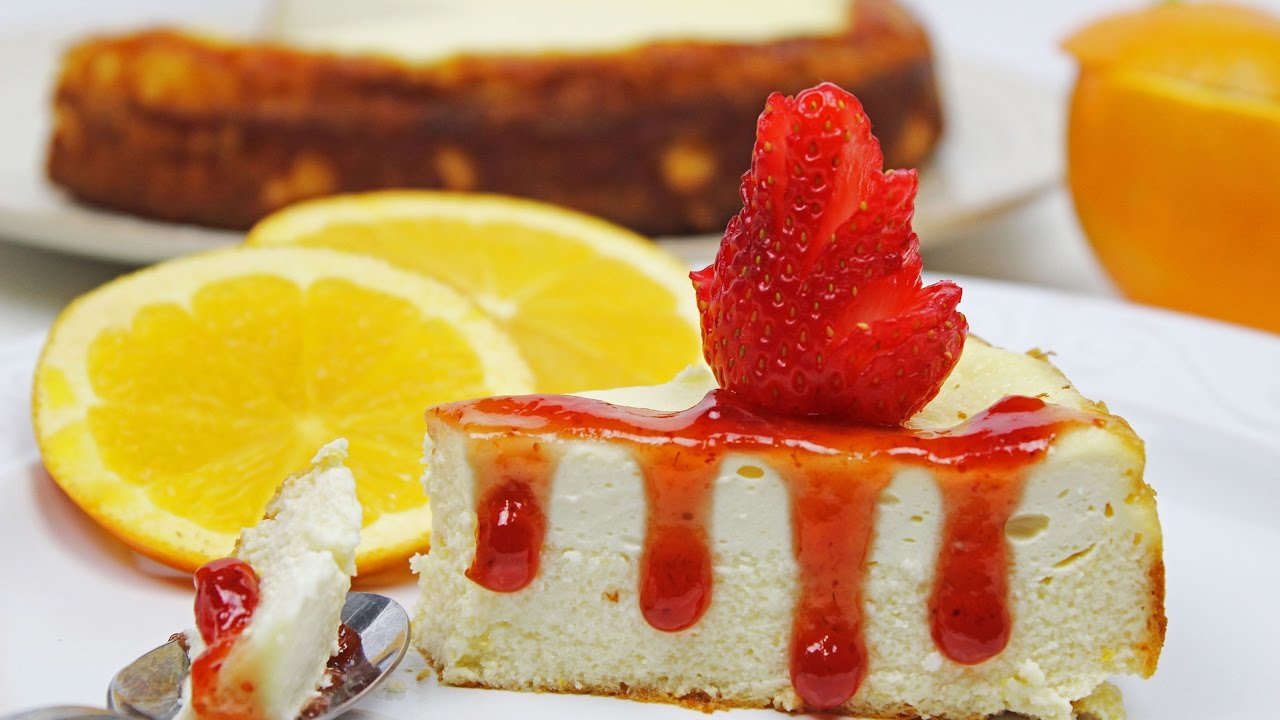 Cottage Cheesecake With Sour Cream Cottage Cheese Casserole