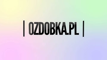 Ozdobka.pl | Intro Adobe After Effects CS6/CC