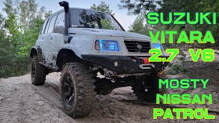 Suzuki Vitara 2.7V6 mosty Nissan Patrol