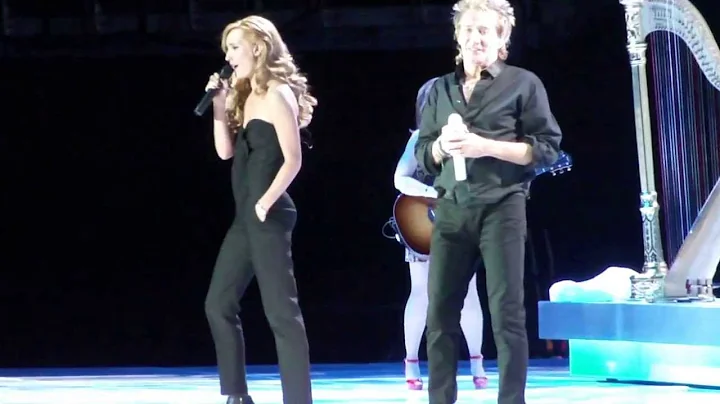 ROD & RUBY STEWART - FOREVER YOUNG - live - O2 -21...