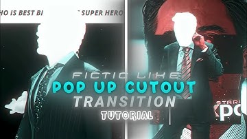 Pop Up Cutout Transitions - EASY Tutorial