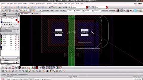 Layout Design of CMOS Inverter in Cadence Virtuoso