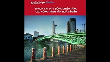 TPHCM chi 34 tỉ đồng chiếu sáng các công trình văn hóa về đêm