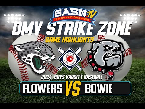 Bowie Bulldogs Vs Flowers Jaguars Varsity Baseball Game Highlights