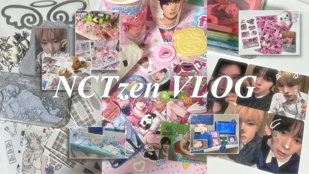 [시즈니 브이로그] H-BDAY SAKUYA!! + 분철 총대 + 택배깡 •• | 테무깡 | 포장용품 | 준등기깡 | 반택깡 | 포카 포장 | 위즈니 | 덕질 브이로그 | 