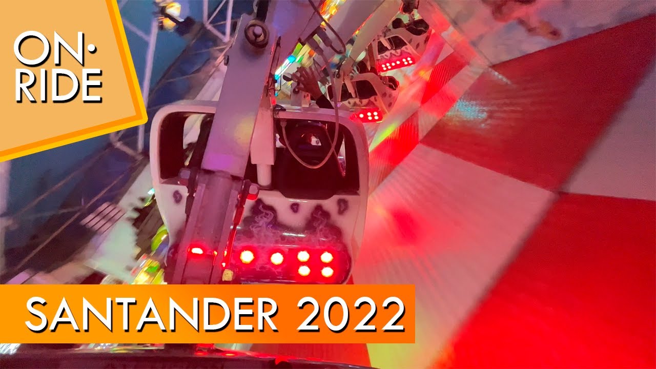 ON-RIDE | CRAZY BOB (a. Buendía) | Feria de Santander 2022 - Ferias A TOPE