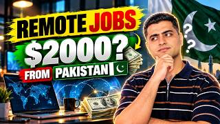 How to Get a Remote Job From Pakistan in 2026  | Earn in Dollars 💵
