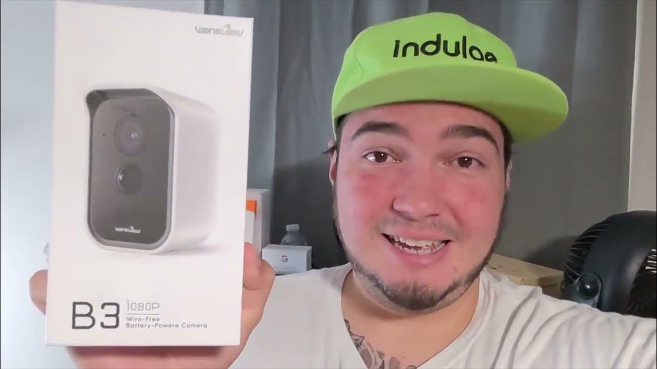 Wansview B3 1080p Wire Free Camera Setup and Unboxing from Big C Vlogs' Review YouTube