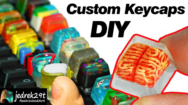 Sculpting Brain 🧠 Making Custom Keycaps for Halloween 🎃