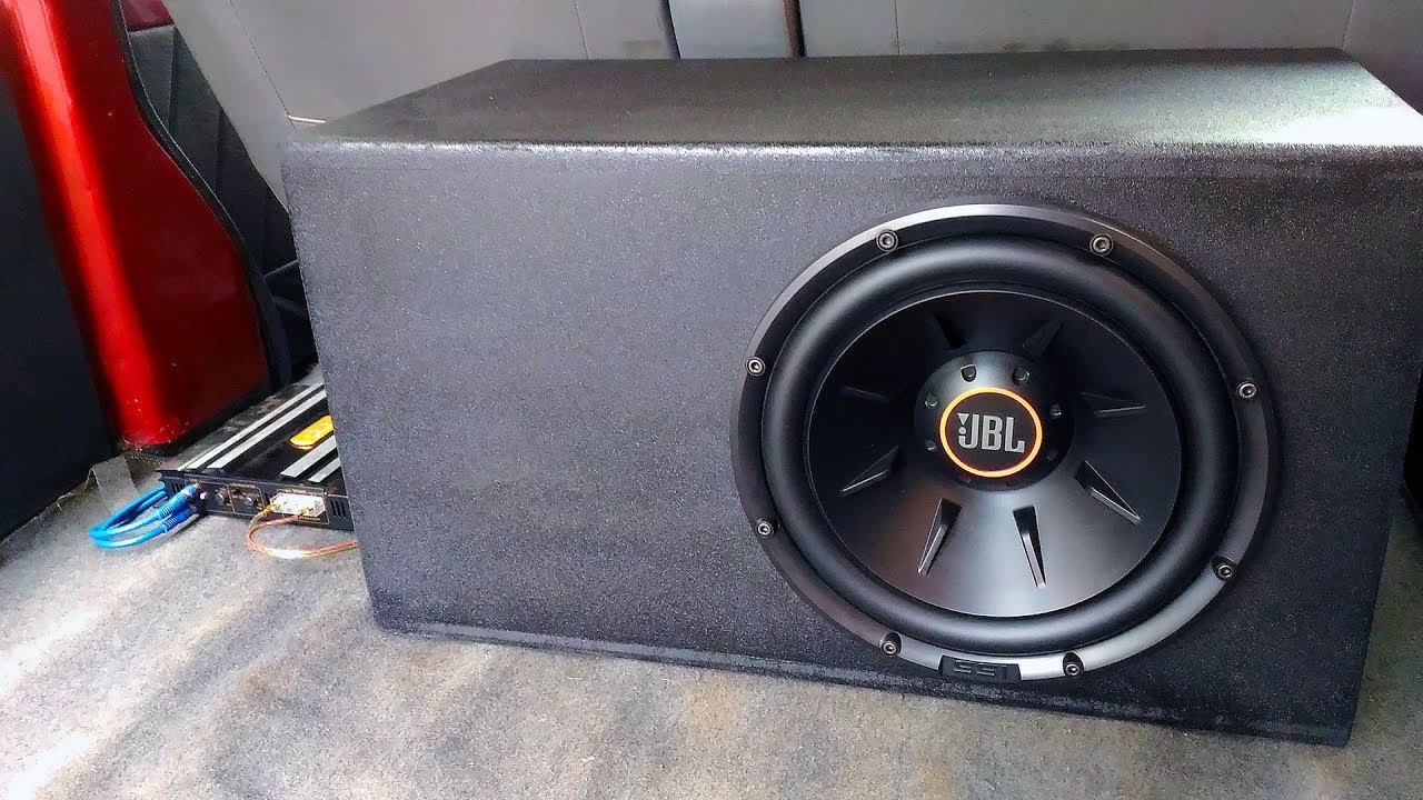 JBL S2-1224 Subwoofer in Box TEST -