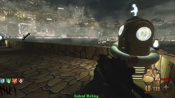 SOLO ZOMBIE COD 5 CUSTOM MAP COLD TOWER, WITH END GAME