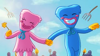 HUGGY WUGGY &amp;  KISSY MISSY Motion Comic | Animation Ep.1
