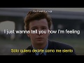 Rick Astley - Never Gonna Give You Up | Lyrics/Letra | Subtitulado al Español