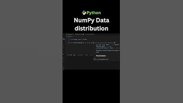 NumPy Data Distribution | Python NumPy Tutorial | Data Science Basics