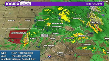 RADAR: Tracking the possibility of severe storms over Central Texas | KVUE
