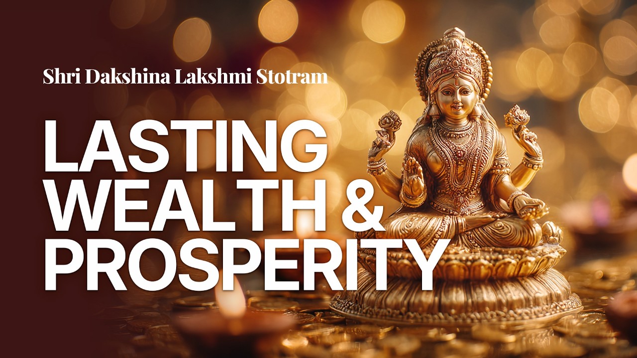 Shri Dakshina Lakshmi Stotram | Ancient Mantra for Lasting Wealth & Prosperity