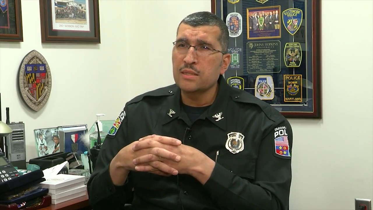 Takoma Park's New Police Chief Discusses His Initiatives YouTube