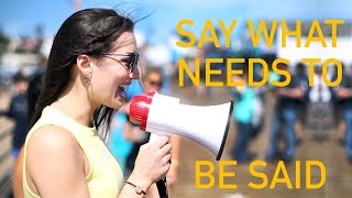 MEGAPHONE MOTIVATION | Say What Needs To Be Said