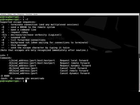 SSH Escape Sequences