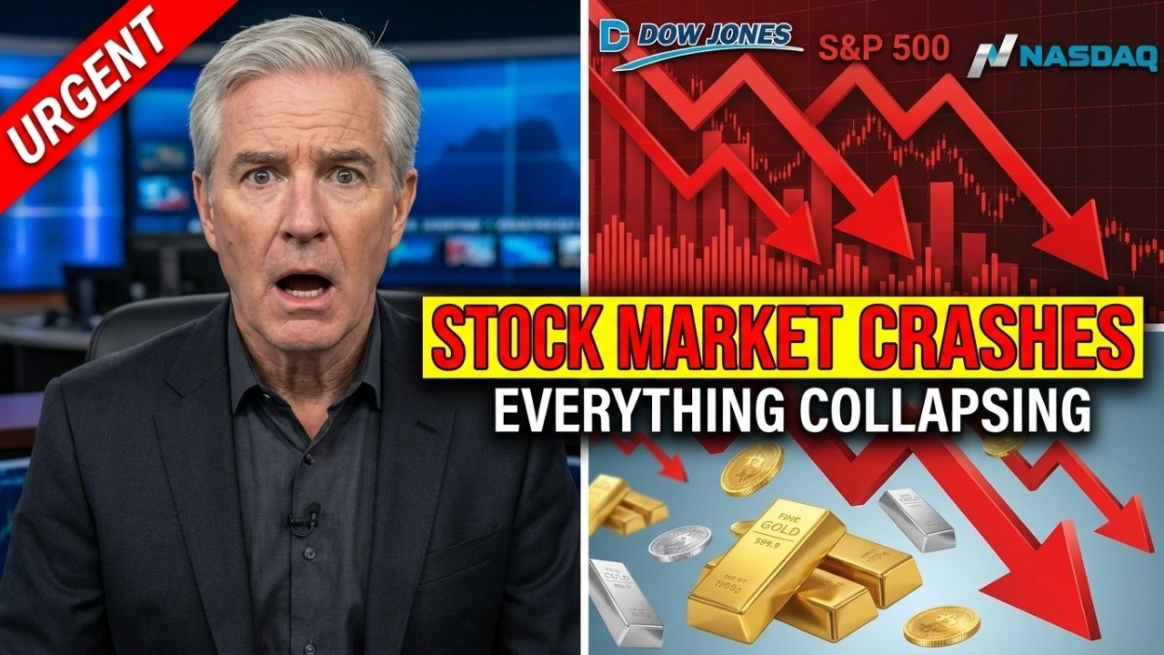 URGENT U S Stock Market Crashes Again —Dow, S&P 500, Nasdaq ALL RED as ...