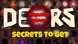 The REDACTED Badge Has ZERO Owners — The Darkest Mystery In Roblox Doors