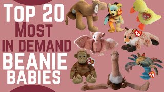 Top 20 Most Sellable & Highest Bid On Beanie Babies