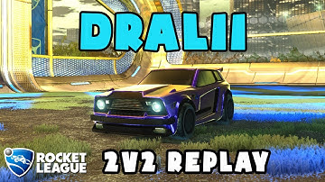 dralii Ranked 2v2 POV #126 - dralii & alemz VS trk511 & Kiileerrz - Rocket League Replays