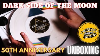 UNBOXING The Dark Side of The Moon 50th Anniversary 2024 UV Clear Vinyl - Tasty Records Altrincham