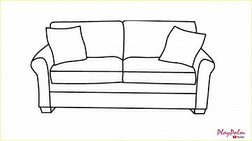 How to draw a Sofa