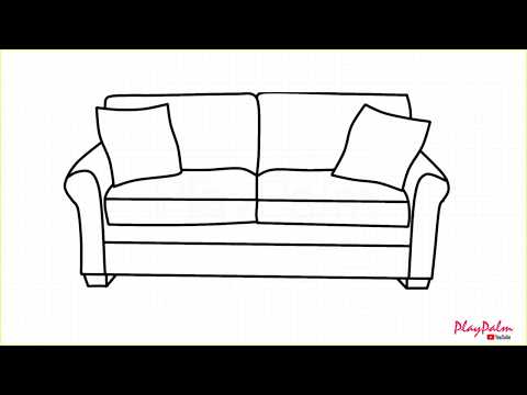 How to draw a Sofa