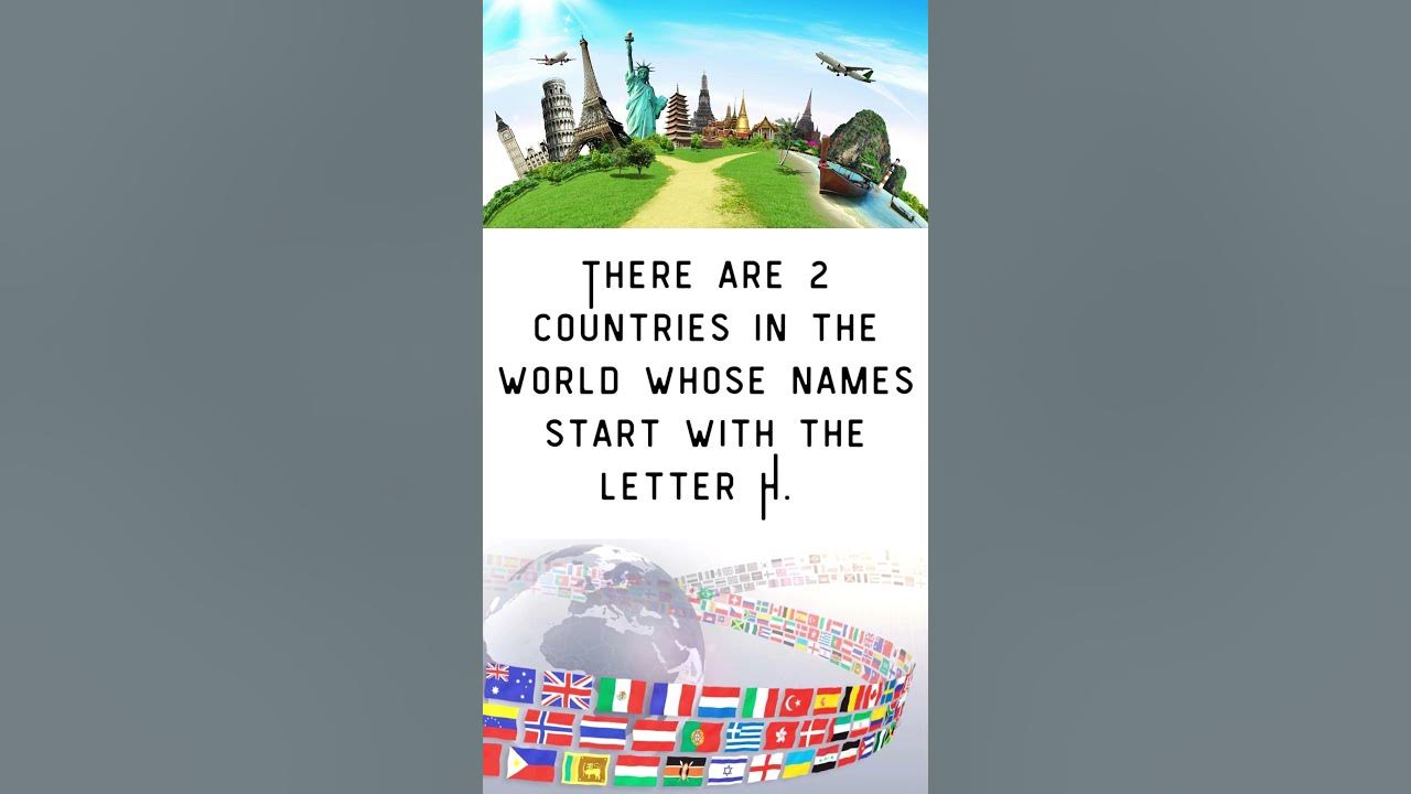 Alphabetic Odyssey Countries Starting with H YouTube