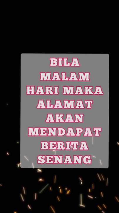 arti hati berdebar di jam 9-10 siang atau malam#shorts