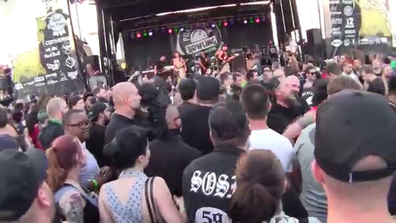 AGNOSTIC FRONT - PUNK ROCK BOWLING 5/25/2015 - LAS VEGAS NV. "VULTURE VIDEO"