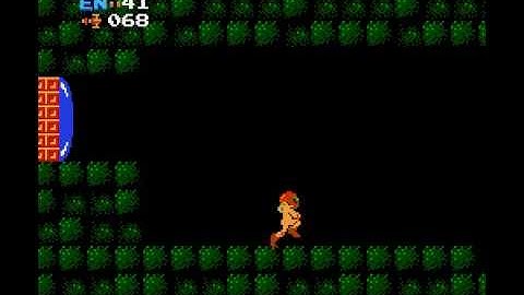 Metroid X NES Hack Walkthrough 7/12 Ice Beam and Varia Suit