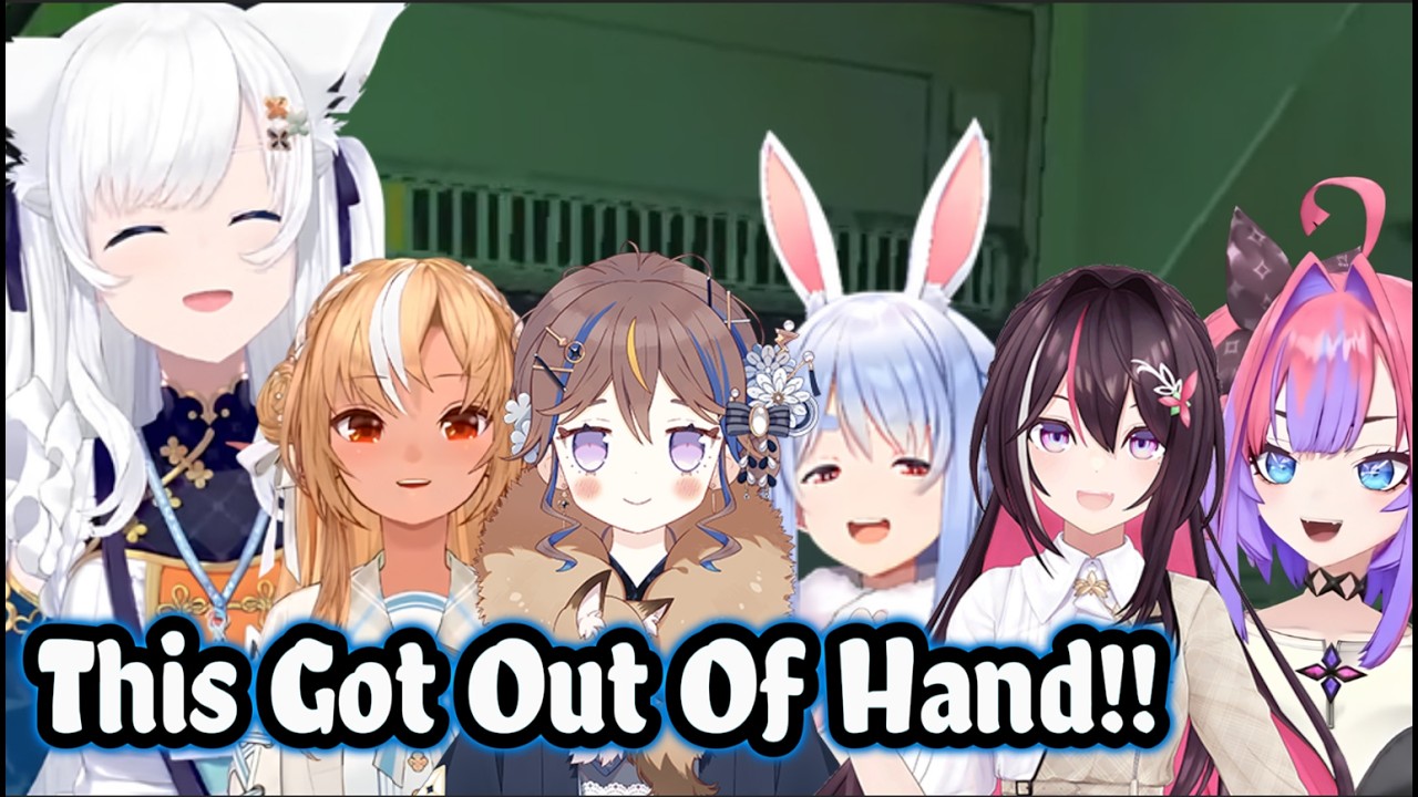 Fubuki, Anya, Pekora, AZKi, Flare & Vivi's R.E.P.O. Run Went Completely Off the Rails
