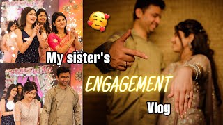 My sister's ENGAGEMENT vlog 💍😍 #BhaktiRajiHoGayi