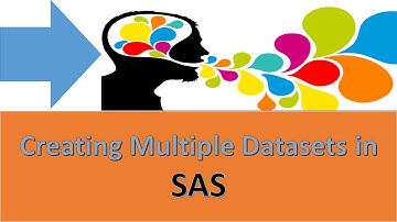Creating Multiple Datasets from a existing dataset