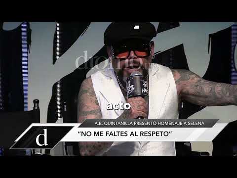 AB Quintanilla stormed out of a press conference after hearing Yolanda Saldivar's name mentioned ...