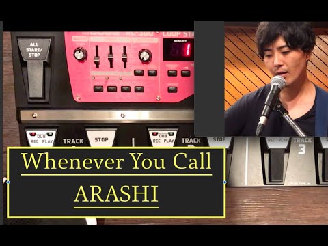 嵐 ARASHI Whenever You Call ルーパーでカバー