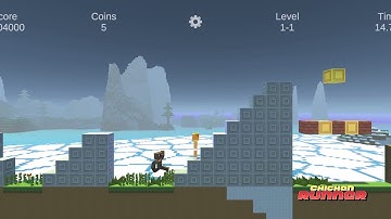 Chicken Runner - Testing out some different player skins - CebCode Games